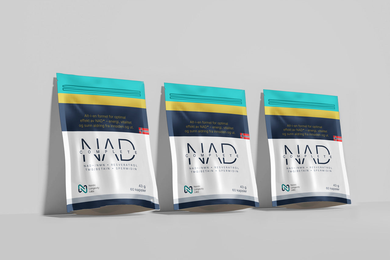 DE - 3 x NAD Complet (NMN, TMG, Resvératrol, Spermidine)