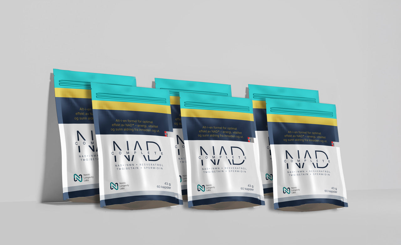 DE - 3 x NAD Complet (NMN, TMG, Resvératrol, Spermidine)
